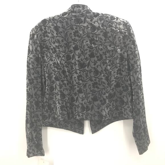 Jessica Howard Long Sleeves Jacket Floral Print - Picture 2 of 6